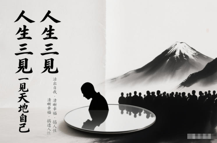 人生三见一见天地见众生见自己,活出自我拥有清晰幸福人生,搞透人性-知识星球
