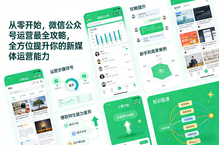 从零开始，微信公众号运营最全攻略，全方位提升你的新媒体运营能力-知识星球