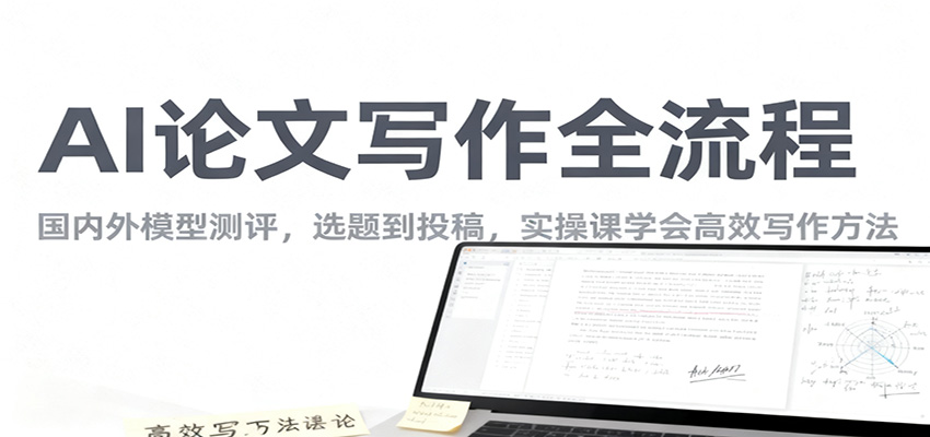 AI论文写作全流程，国内外模型测评，选题到投稿，实操课学高效写作方法-知识星球