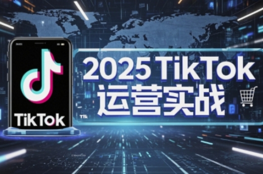 2025TikTok电商运营，掌握TikTok店铺运营核心技巧，实现低成本高转化-知识星球