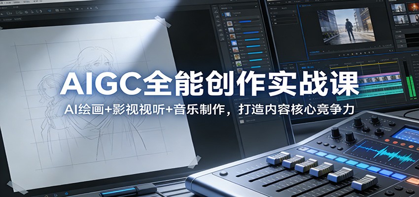 AIGC全能创作实战课：AI绘画+影视视听+音乐制作，打造内容核心竞争力-知识星球
