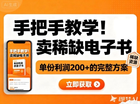 手把手教学！在小红书卖稀缺电子书，单份利润2张+的完整方案-知识星球