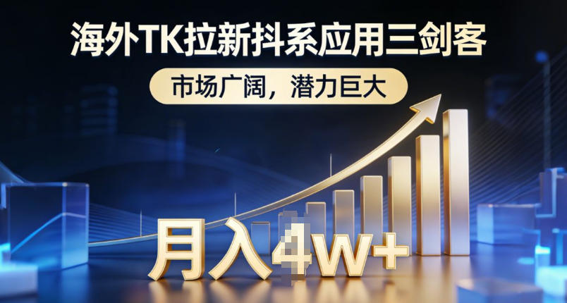 海外TK拉新抖系应用三剑客,市场广阔,潜力巨大,月入1w+-知识星球