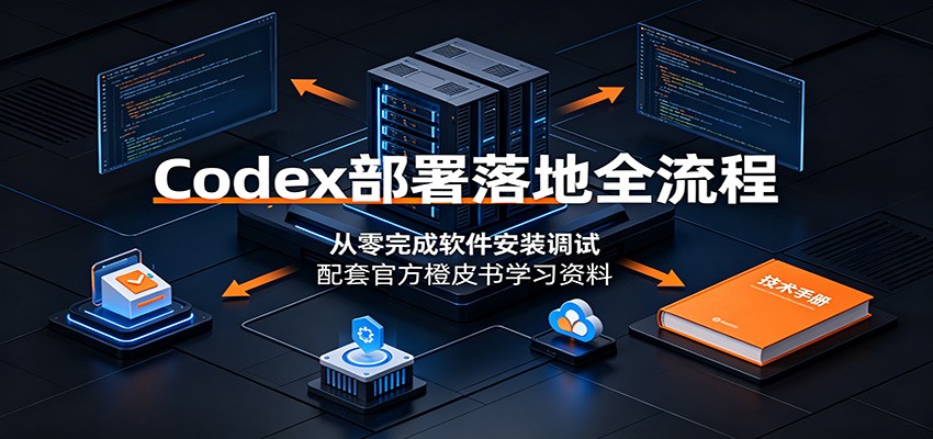 Codex部署落地全流程：从零完成软件安装调试，配套官方橙皮书学习资料-知识星球