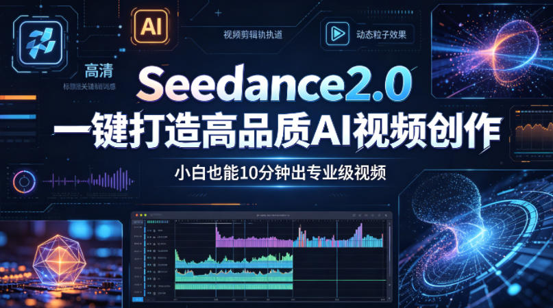 Seedance2.0一键打造高品质AI视频创作，小白也能10分钟出专业级视频-知识星球