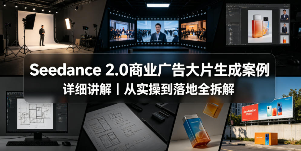 Seedance 2.0商业广告大片生成案例详细讲解｜从实操到落地全拆解-知识星球