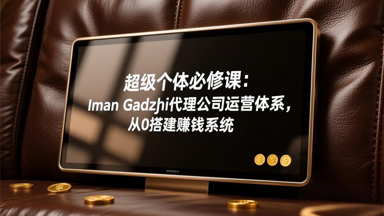 超级个体必修课：Iman Gadzhi代理公司运营体系，从0搭建赚钱系统-知识星球