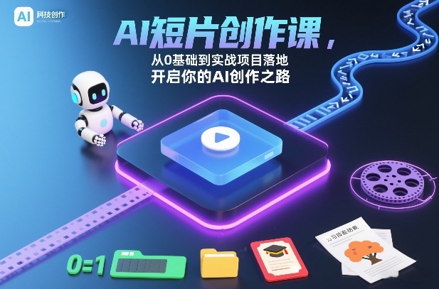 AI短片创作课，从0基础到实战项目落地，开启你的AI创作之路(更新)-知识星球
