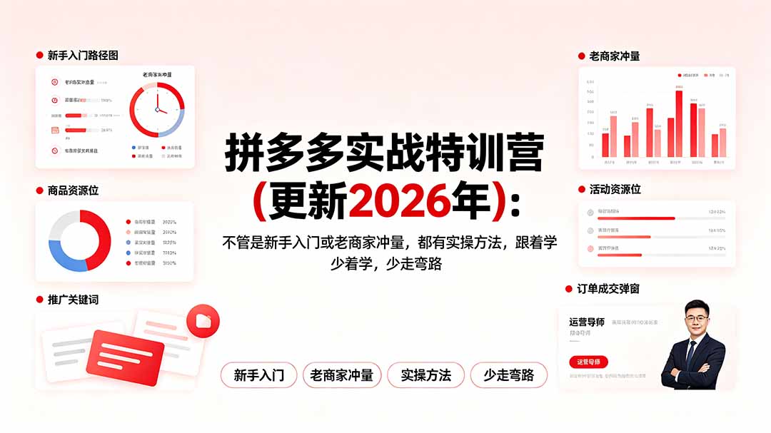 拼多多实战特训营(更新2026年-知识星球