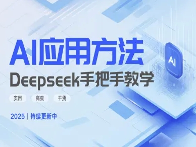 Deepseek实际应用技巧—手把手教学版，实用高效干货-小禾网创