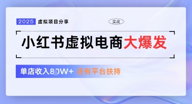 小红书虚拟电商项目，平台大力免费流量扶持，低门槛1拖3玩法-知识星球