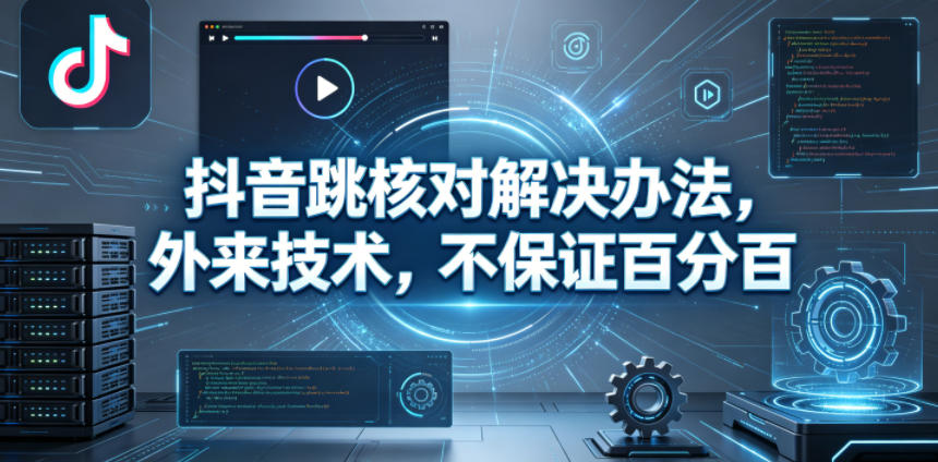 抖音跳核对解决办法，外来技术，不保证百分百-知识星球