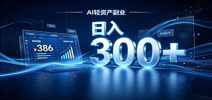 2026 AI轻资产风口，Token中转站小白可入局，日入300+-知识星球