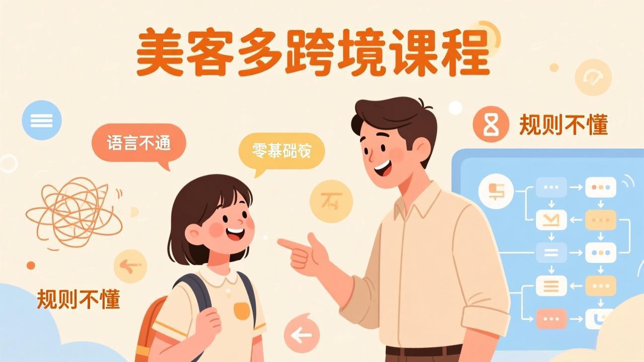 怕语言不通、怕不懂规则？零基础小白也能做的美客多跨境课，手把手带你美客多开店稳赚-知识星球